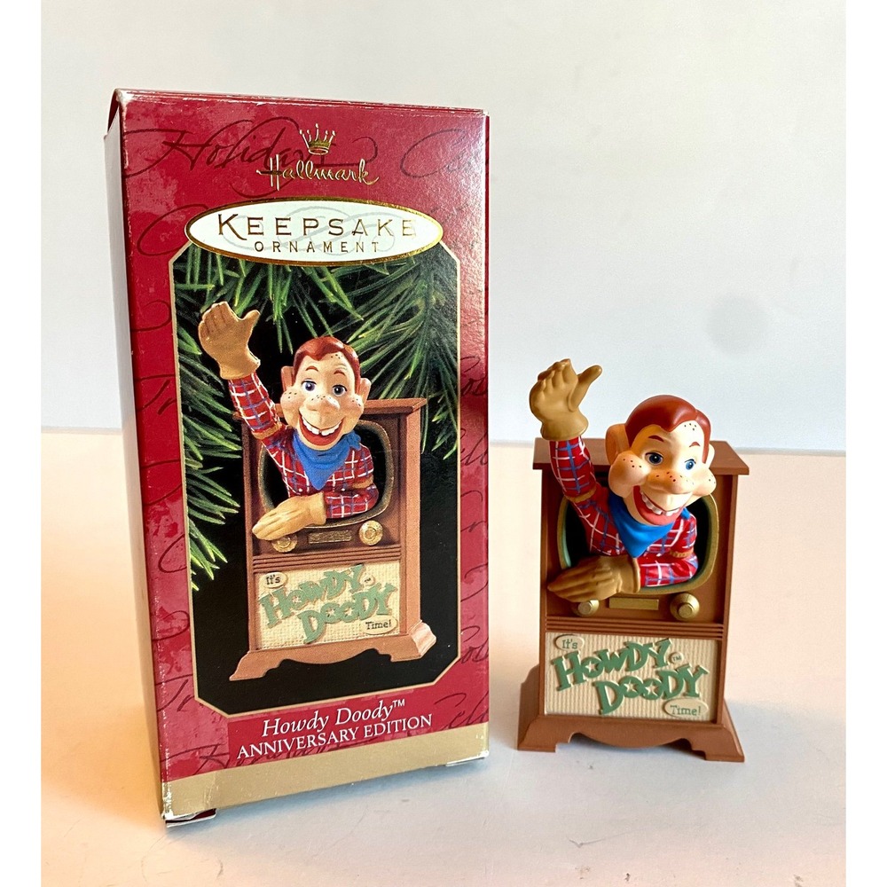 Hallmark Keepsake Howdy Doody 50th Anniversary Christmas Ornament 1997 Vintage